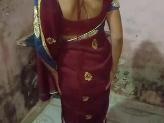 Indian mademoiselle in a Saree Has Quick xxx movie with Devar: HD dirty film 6f