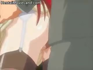 Attractive rødhårete anime divinity blir liten mus part4