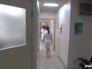 Japońskie pielęgniarka dostaje niegrzeczne z za randy part6