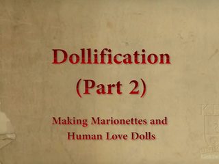 Dollification del 2- lager en menneskelig kjærlighet dukke og marionette