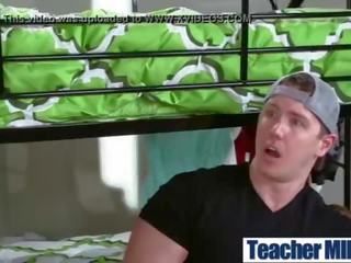 Provocative Teacher (peta jensen) With Big Round Boobs Get Nailed video-28