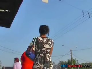 Tremendous kemalangan upskirt spied untuk anda