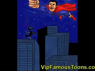 Superman και supergirl καρτούν Ενήλικος ταινία