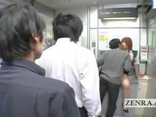 Bizarné japonské pošta kancelária ponúk prsnaté orál xxx video bankomat