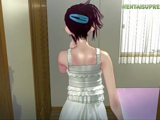 HentaiSupreme.COM - Hentai darling Barely Capable Taking That pecker in Pussy