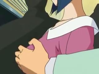 Splendid docka var skruvad i offentlig i animen