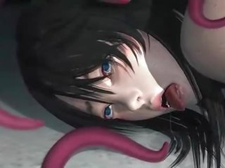 Hentai 3D tentacle monster