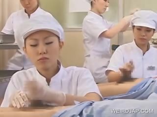 Japanese Nurse Slurping Cum Out Of oversexed peter
