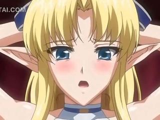 Tremendous blondin animen fairy fitta slog hårdporr