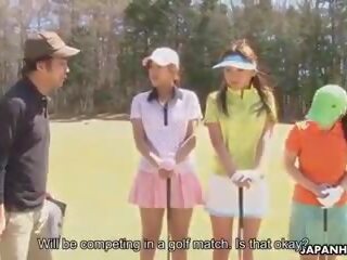 Asiatic golf streetwalker devine inpulit pe the ninth gaură: x evaluat video 2c | xhamster