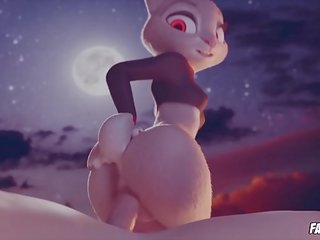 Malaki nadambong judy hopps makakakuha ng kanya puwit pounded sa pamamagitan ng malaki titi &vert; tatlong-dimensiyonal x sa turing video komika