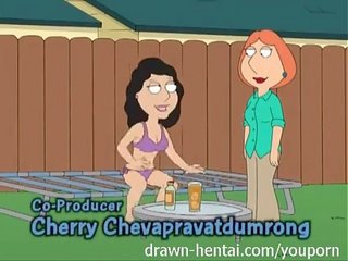 YouPorn - Family guy xxx film Lesbian orgy with nude Loise