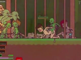 Captivity &vert; sân khấu 3 &vert; khỏa thân phái nữ survivor fights cô ấy cách xuyên qua dâm dục goblins nhưng fails và được fucked lược cứng nuốt liters của kiêm &vert; hentai trò chơi gameplay p3
