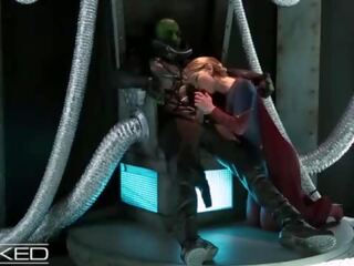 WickedParodies - Supergirl Seduces Braniac Into Anal dirty video