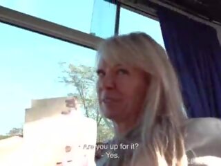 CzechStreets - Luxurious MILF fucked in a public bus