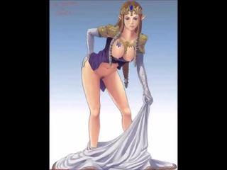 Legend na zelda - princezná zelda hentai porno