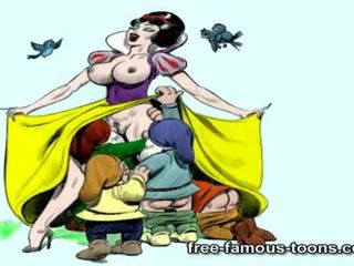 Snowwhite And Dwarfs X rated movie Parody