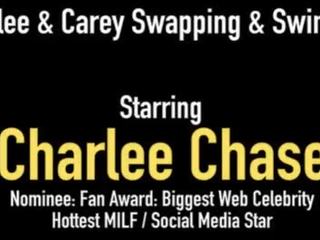 Swinging milfs charlee κυνηγητό & carey riley μοιράστε husbands&excl;