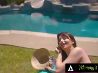 MOMMY'S boy - Busty Brunette Lexi Luna Enjoys HARD ROUGH OUTDOOR sex clip With Maintenance Man