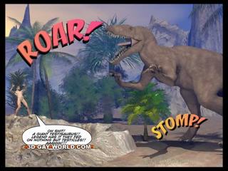 Cretaceous chuj 3d gej komik sci-fi brudne wideo historia