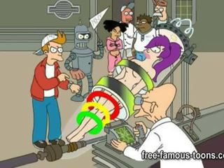 Futurama vs griffins kemény szex videó paródia