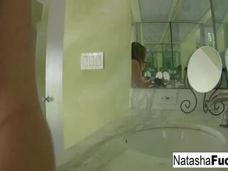 Natasha changes and washes her kaki, free x rated movie 22